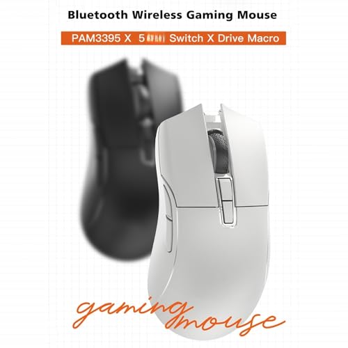 N3 Wireless 26000DPI Gaming Maus 7 Key Optical Leichtes Tragbarer Computermaus (Rosa) von Matybobe