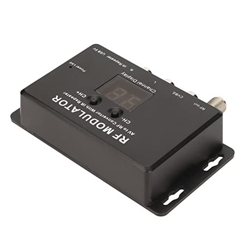 RF Modulator Professional Pump NTSC 21 Kanal AV an RF -Konvertor für Ein Set Top -Box -DVR -DVD -Sharing -Räume Weltweit von Matybobe