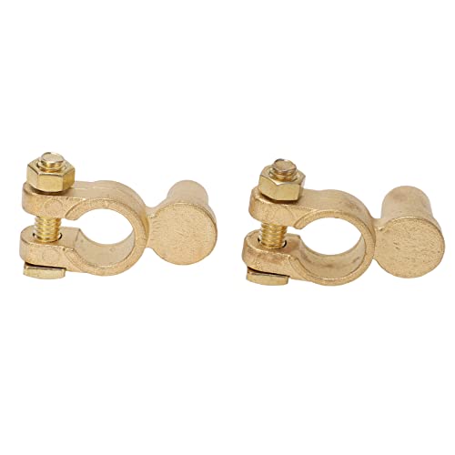 SAE JIS Car Battery Anschlussanschluss Positive Negative Obere Postautomatische Brass -Kits von Matybobe