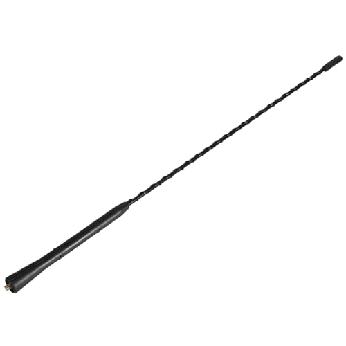 Universal Auto Dachmast Stereo Radio FM AM Verstärkte Booster Antenne Hochwertiger Signalempfang Leichtgewichtig Langlebig Schwarz 16 Zoll (16 Zoll) von Matybobe