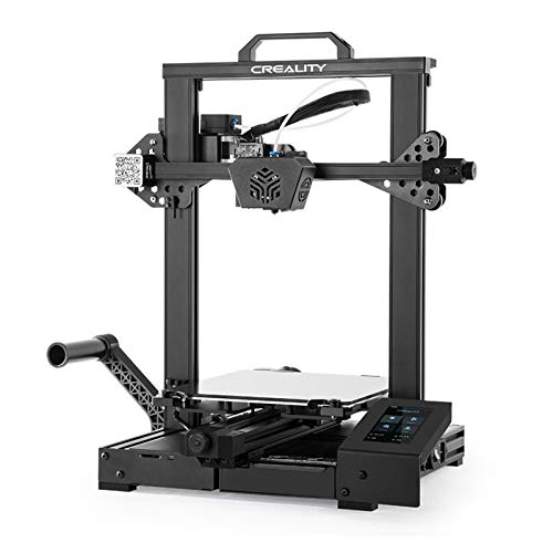 Verbesserter 3D-Drucker DIY Kit Druckgröße 235 * 235 * 250 mm mit 4,3-Zoll-HD-Farb-Touchscreen Silent Motherboard CR-6 SE-Unterstützung für automatische Nivellierung und Wiederaufnahme des Drucks von Matybobe
