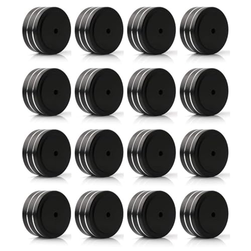 Mauedest 16Pcs 40X20mm Aluminium HiFi AMP Lautsprecher Isolationsständer Plattenspieler Feet Pad Mauedest 16Pcs 40X20mm Aluminium HiFi AMP Lautsprecher Isolationsständer Plattenspieler Feet Pad von Mauedest
