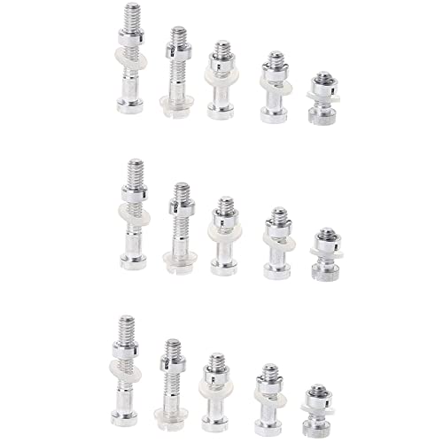Mauedest 20 Stück M2.5 Bolzen Mutter Unterlegscheiben Set Plattenspieler Patrone Kopf Stylus Montage Vinyl LP Plattenspieler Mauedest 20 Stück M2.5 Bolzen Mutter Unterlegscheiben Set Plattenspieler Patrone Kopf Stylus Montage Vinyl LP Plattenspieler von Mauedest
