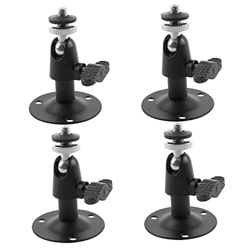 Mauedest 4 x Halterung mit 2,6 Zoll (6,1 cm) für hohe Wand-Deckenmontage für CCTV-Sicherheitskameras von Mauedest