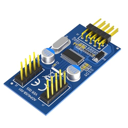 Mauedest Adapter USB 2.0 9 Pin Header 1 A 2 Buchse Adapter USB 9 Pin 2.0 Verlängerung für Motherboard Mauedest Adapter USB 2.0 9 Pin Header 1 A 2 Buchse Adapter USB 9 Pin 2.0 Verlängerung für Motherboard von Mauedest