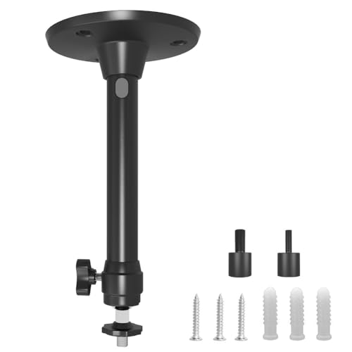 Mauedest Projektorhalterungen, Zusammenklappbarer Kamerastativständer, Um 360 Grad Drehbar, Mini-Projektor-Wandhalterung für Projektor-Wanddecke Mauedest Projektorhalterungen, Zusammenklappbarer Kamerastativständer, Um 360 Grad Drehbar, Mini-Projektor-Wandhalterung für Projektor-Wanddecke von Mauedest