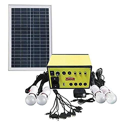 Mauk Solarset 15 W 12 V 7 Ah Solarmodul Beleuchtung für Wohnwagen, Camping und Outdoor von Mauk