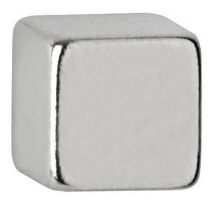 10 MAUL Magnete silber 0,5 x 0,5 x 0,5 cm von Maul