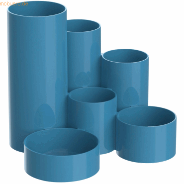 Maul Stifteköcher Maultubo 6 Röhren atlantic blue von Maul