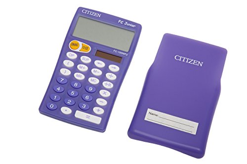 Citizen FC-100NPU Tischrechner school Serie Junior Lila von Maul