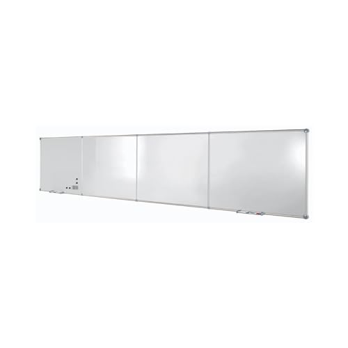 Endlos-Whiteboards MAULpro, magnetische Wandtafel mit Stiftablage, trocken abwischbar, Querformat … (Erweiterung) von Maul