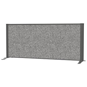 MAUL Akustik-Tischtrennwand MAULconnecto 9851289, dunkelgrau 120,0 x 50,0 cm von Maul