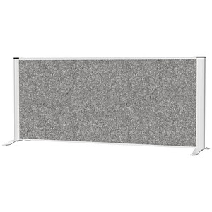 MAUL Akustik-Tischtrennwand MAULconnecto 9851295, dunkelgrau 120,0 x 50,0 cm von Maul
