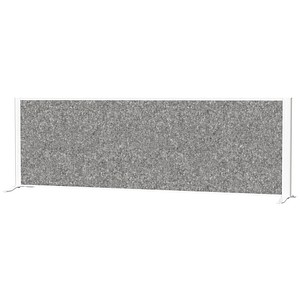 MAUL Akustik-Tischtrennwand MAULconnecto 9851602, dunkelgrau 160,0 x 50,0 cm von Maul