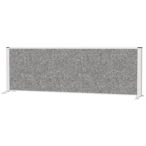 MAUL Akustik-Tischtrennwand MAULconnecto 9851695, dunkelgrau 160,0 x 50,0 cm von Maul