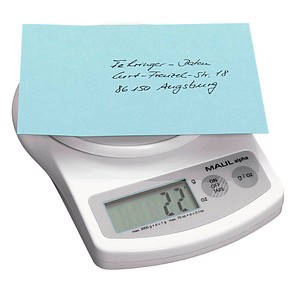 MAUL Briefwaage MAULalpha weiß für max. 2,0 kg MAUL Briefwaage MAULalpha weiß für max. 2,0 kg von Maul