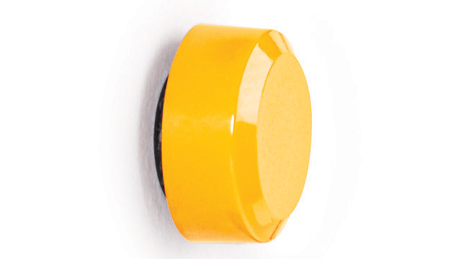 MAUL Facetterand-Magnet MAULpro, Durchm.: 33 mm, grün von Maul