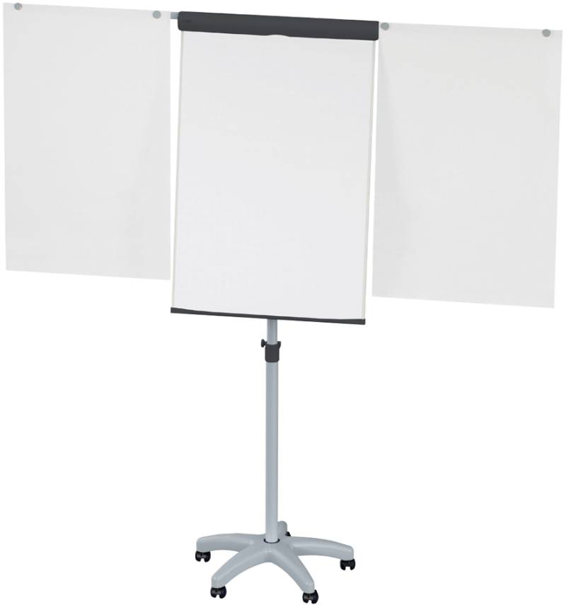 MAUL Flipchart mobil standard plus, Tafel: (B)660 x (H)970mm von Maul