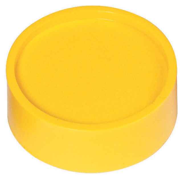 MAUL Industriemagnet, Durchm.: 34 mm, Haftkraft: 2 kg, gelb von Maul