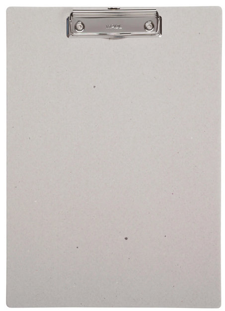 MAUL Klemmbrett, Pappe mit Bügelklemme, DIN A4, natur-grau von Maul