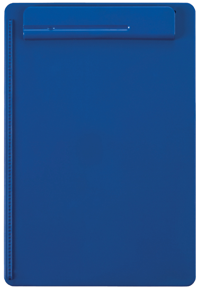 MAUL Klemmbrett MAULgo uni, aus Kunststoff, DIN A4, blau von Maul