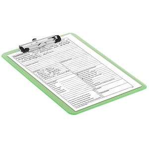 MAUL Klemmbrett MAULneon 2340651 DIN A4 neongrün Kunststoff MAUL Klemmbrett MAULneon 2340651 DIN A4 neongrün Kunststoff von Maul