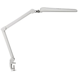 MAUL MAULcraft LED-Schreibtischlampe weiß 12,9 W mit Tischklemme von Maul