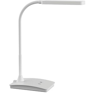 MAUL MAULpearly colour vario LED-Schreibtischlampe weiß 4,1 W von Maul