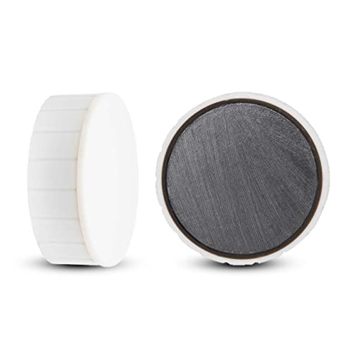 MAUL Magnet MAULsolid - Stabiler & bruchsicherer Magnet mit modernem Design - Rund, Weiß, 38 x 15,5 mm, 2er Pack MAUL Magnet MAULsolid - Stabiler & bruchsicherer Magnet mit modernem Design - Rund, Weiß, 38 x 15,5 mm, 2er Pack von Maul