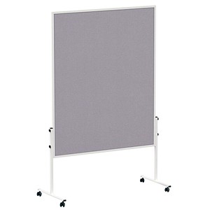 MAUL Moderationswand MAULsolid 120,0 x 150,0 cm grau von Maul