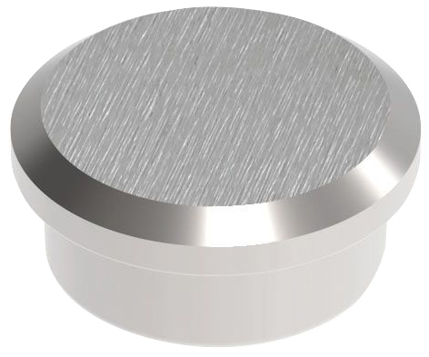 MAUL Neodym-Kraftmagnet, Durchmesser: 22 mm, nickel von Maul