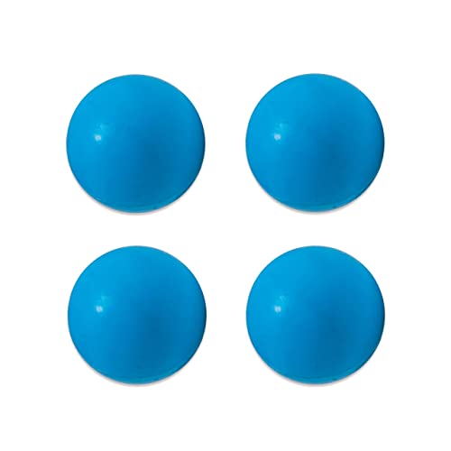 MAUL Neodym-Kugelmagnet – Magnet mit Silikon-Ummantelung und hoher Haftkraft für einen vielseitigen Einsatz – Magnet rund mit purem und modernem Design – Ø 11,8 mm – 4er Pack – blau von Maul