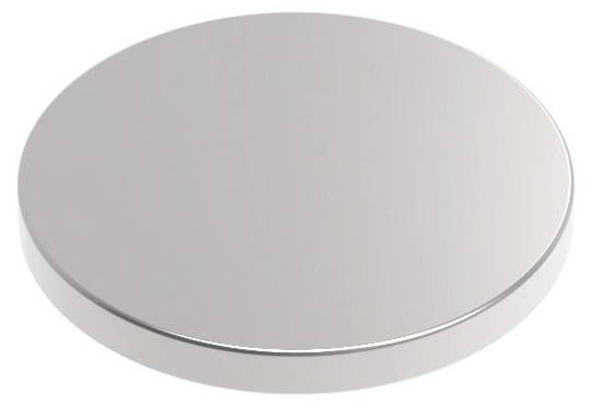 MAUL Neodym-Magnet, Durchmesser: 10 x (H)1 mm, nickel von Maul