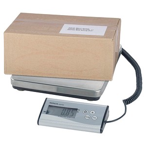 MAUL Paketwaage MAULcargo 120,0 kg silber für max. 120,0 kg MAUL Paketwaage MAULcargo 120,0 kg silber für max. 120,0 kg von Maul