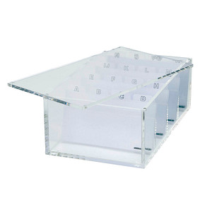 MAUL Visitenkartenbox glasklar, für 400 MAUL Visitenkartenbox glasklar, für 400 von Maul