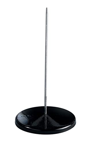 MAUL Zettelspießer | Moderner Zettelhalter aus Edelstahl | Schreibtisch Organizer zur Aufbewahrung von Rechnung und Notizzettel | Notizzettelhalter für Büro und Gastronomie | Schwarz von Maul