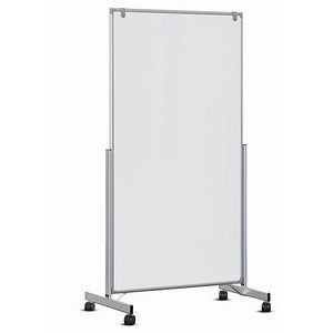 MAUL mobiles Whiteboard MAULpro easy2move 100,0 x 180,0 cm weiß kunststoffbeschichteter Stahl von Maul