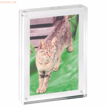 Maul Bilderhalter Acryl 15x11,5x2,4cm glasklar Maul Bilderhalter Acryl 15x11,5x2,4cm glasklar von Maul