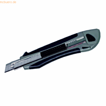 Maul Cutter Profi 9mm Klinge gummierte Griffzone grau Maul Cutter Profi 9mm Klinge gummierte Griffzone grau von Maul
