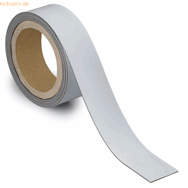Maul Kennzeichnungsband magnetisch 3m x 4cm weiß von Maul