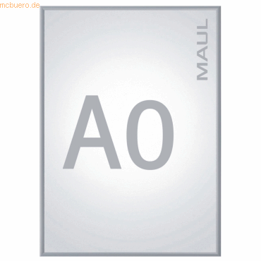 Maul Klapprahmen standard A0 123,3x88,5x2 cm Aluminium Maul Klapprahmen standard A0 123,3x88,5x2 cm Aluminium von Maul