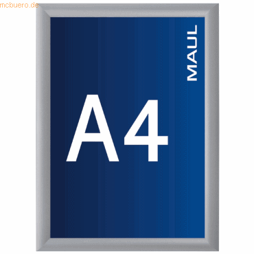 Maul Klapprahmen standard A4 33,0x24,3x1,2 cm Aluminium von Maul