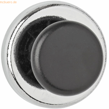 Maul Kraft-Magnet mit Griffknopf Größe 36mm 5000g hellsilber von Maul