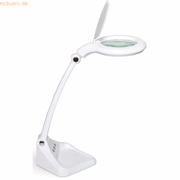 Maul LED-Lupenleuchte Mauliris dimmbar 40 LED tageslichtweiß weiß Maul LED-Lupenleuchte Mauliris dimmbar 40 LED tageslichtweiß weiß von Maul