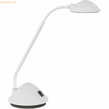 Maul LED-Tischleuchte Maularc warmweiße LEDs weiß von Maul