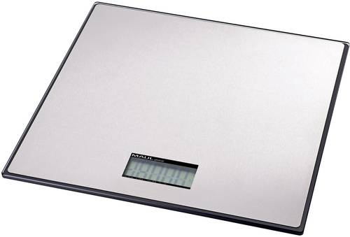 Maul MAULglobal 17150 Paketwaage Wägebereich (max.) 50kg Ablesbarkeit 50g batteriebetrieben Silber von Maul