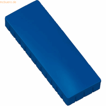 Maul Magnet Solid 54x19 mm 1 kg Haftkraft 10 Stück blau von Maul