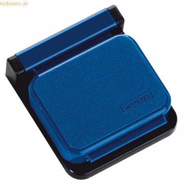 Maul Magnetclip S 10 Stück selbstklebend blau Maul Magnetclip S 10 Stück selbstklebend blau von Maul