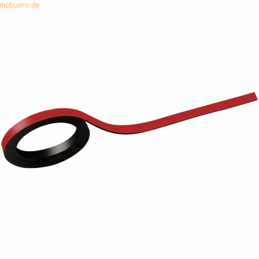 Maul Magnetstreifen 0,5x100cm rot VE=2 Rollen von Maul