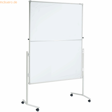 Maul Moderationstafel professionell 150x120cm Textil/Whiteboard von Maul